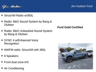 2023 Ford F-250SD Lariat FORD CERTIFIED ULTIMATE PKG TOW TECH PKG