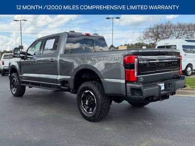 2026 Ford F-350SD Platinum TREMOR OFF ROAD PACKAGE
