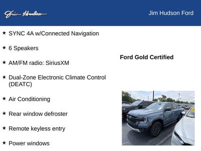 2024 Ford Ranger XLT CERTIFIED FX4 ADVANCED TOW PACKAGE NAVI