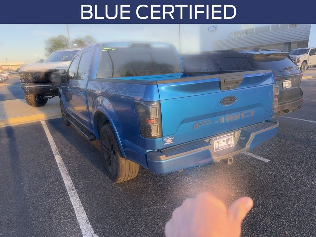 2019 Ford F-150 XLT 5.0 V8 BLUE CERTIFIED