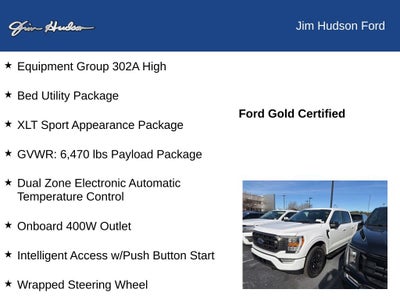 2023 Ford F-150 XLT CERTIFIED PANO ROOF EXT RANGE TANK