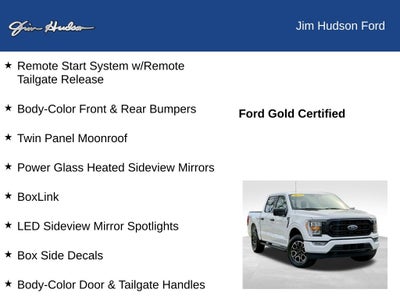 2023 Ford F-150 XLT CERTIFIED PANO ROOF EXT RANGE TANK