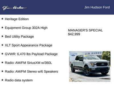 2023 Ford F-150 XLT CERTIFIED HERITAGE EDITION