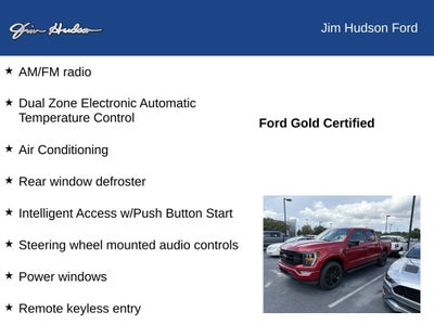 2022 Ford F-150 XLT FORD CERTIFIED BLACK APPEARANCE PACKAGE