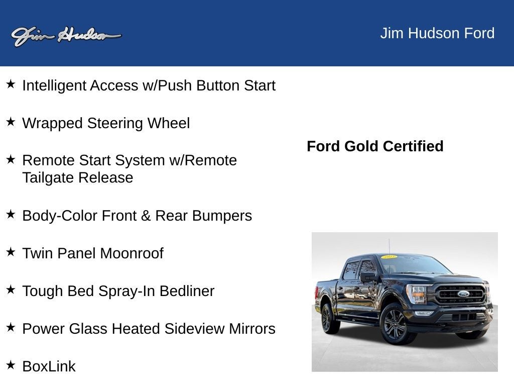2023 Ford F-150 XLT GOLD CERTIFIED PANO ROOF 360 CAMERA TRAILER TOW