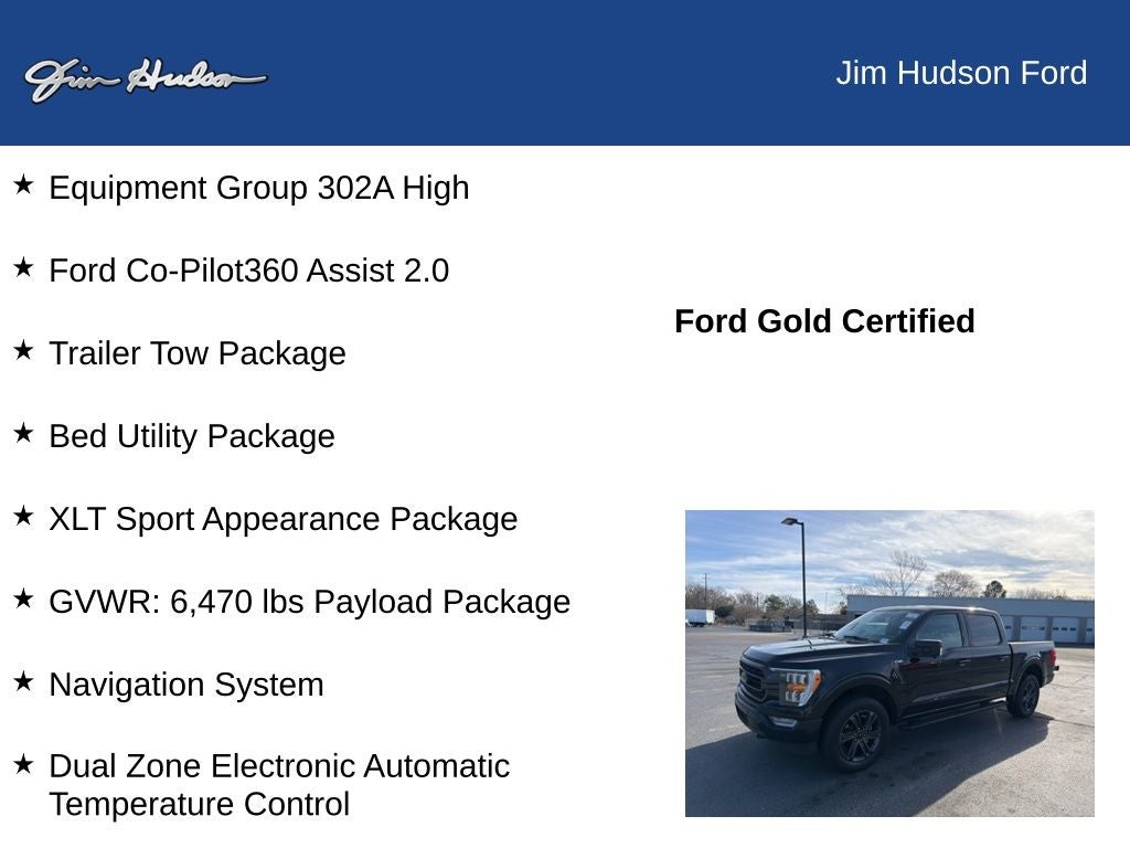 2023 Ford F-150 XLT GOLD CERTIFIED TRAILER TOW PACKAGE 360 CAMERA