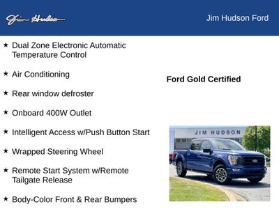 2023 Ford F-150 XLT CERTIFIED SPORT PACKAGE