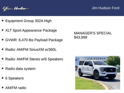 2023 Ford F-150 XLT CERTIFIED 4X4 NEW TIRES!!