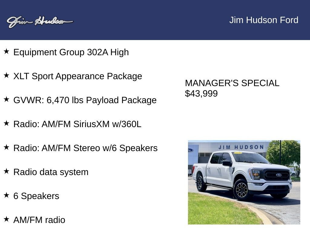 2023 Ford F-150 XLT CERTIFIED 4X4 NEW TIRES!!