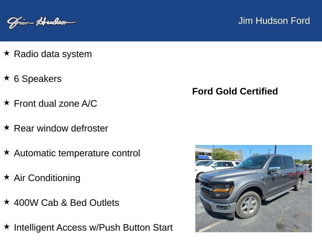 2024 Ford F-150 XLT CERTIFIED EXT FUEL TANK TOW PACKAGE