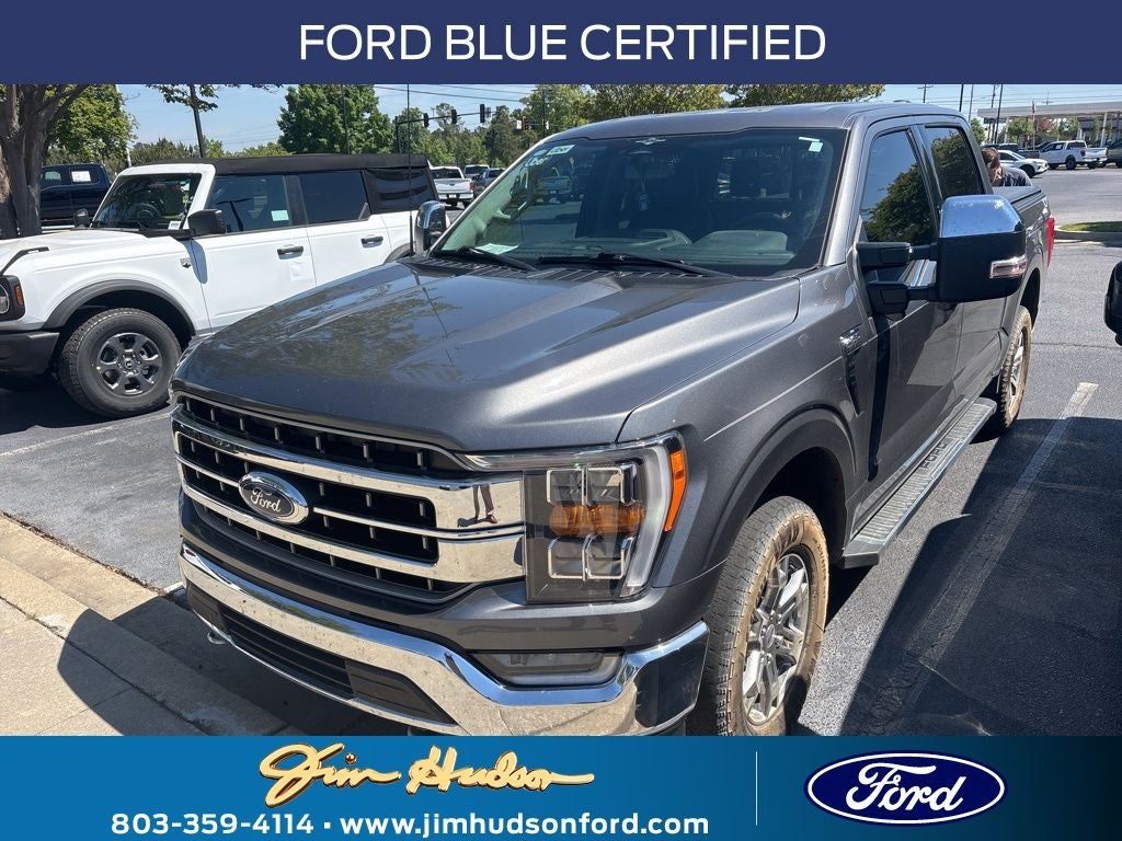 2023 Ford F-150 Lariat BLUE CERTIFIED 5.0 V8 4X4 TRAILER TOW 360 CAMERA
