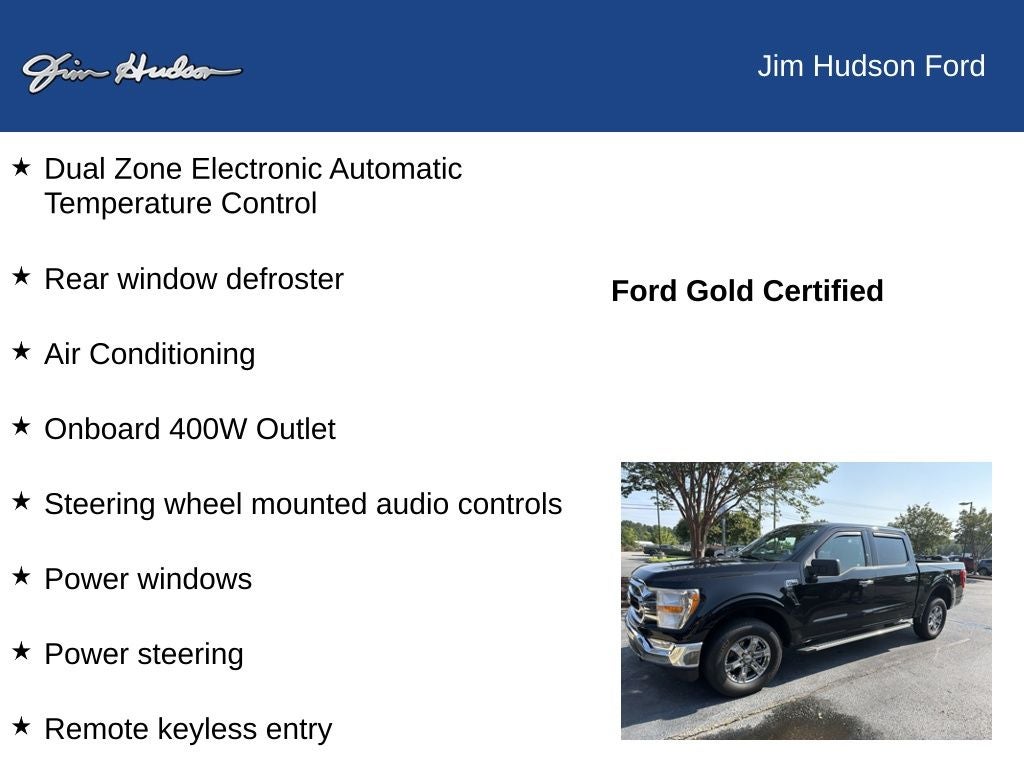 2023 Ford F-150 XLT GOLD CERTIFIED 5.0 V8 4X4
