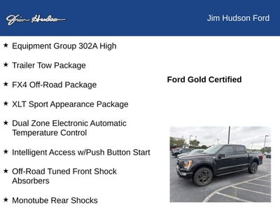 2022 Ford F-150 XLT CERTIFED 5.0 V8 4X4