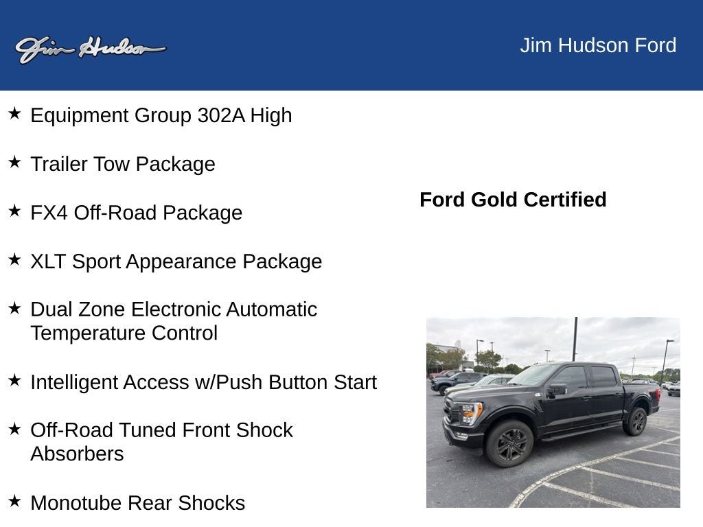 2022 Ford F-150 XLT CERTIFED 5.0 V8 4X4