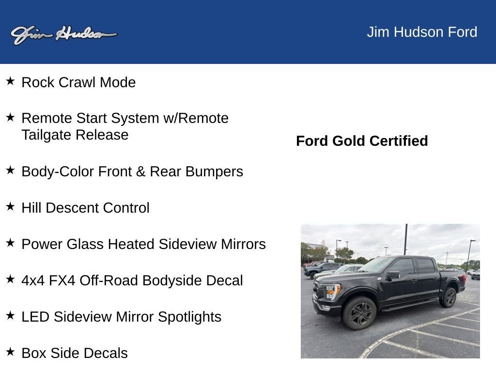 2022 Ford F-150 XLT CERTIFED 5.0 V8 4X4