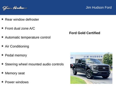 2023 Ford F-150 Lariat CERTIFIED NAVI HEATED COOLED SEATS CO PILOT 360