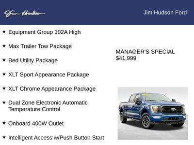 2023 Ford F-150 XLT CERTIFIED MAX TOW EXT TANK