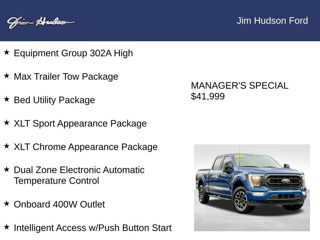 2023 Ford F-150 XLT CERTIFIED MAX TOW EXT TANK