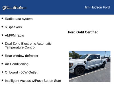 2023 Ford F-150 XLT CERTIFIED LEATHER TRAILER TOW 36GAL TANK