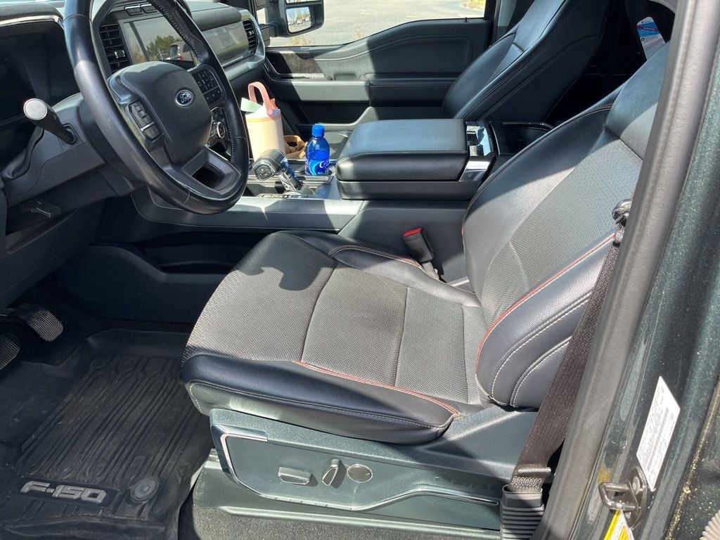 2021 Ford F-150 Lariat BLUE CERTIFIED PANO ROOF MAX TOW EXT TANK