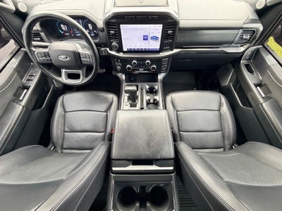 2023 Ford F-150 Lariat CERTIFIED PANO ROOF NAVI BLACK PACKAGE 360