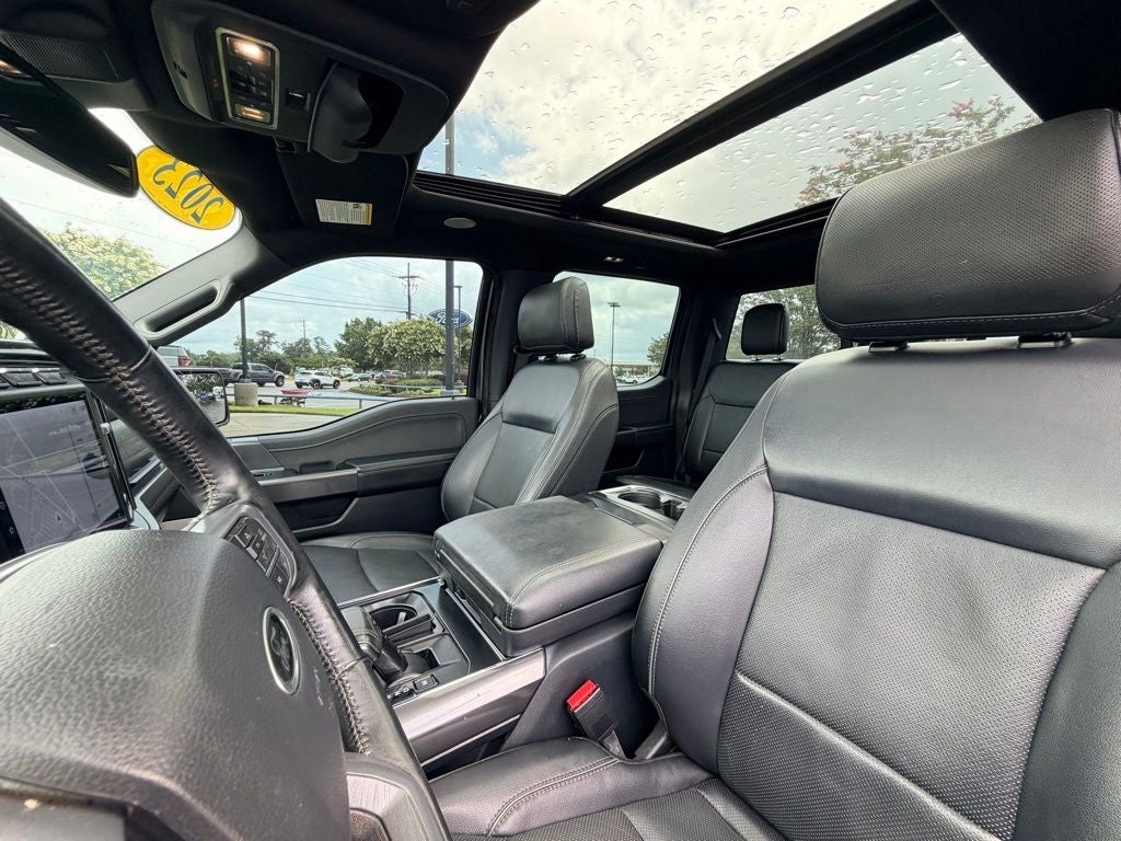2023 Ford F-150 Lariat CERTIFIED PANO ROOF NAVI BLACK PACKAGE 360