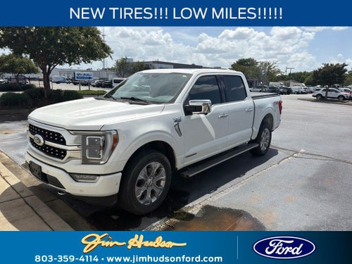 2023 Ford F-150 Platinum FORD CERTIFIED PANO ROOF FX4 LOW MILES