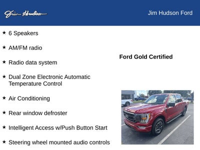 2022 Ford F-150 XLT CERTIFIED 360 CAMERA TRAILER TOW CO PILOT