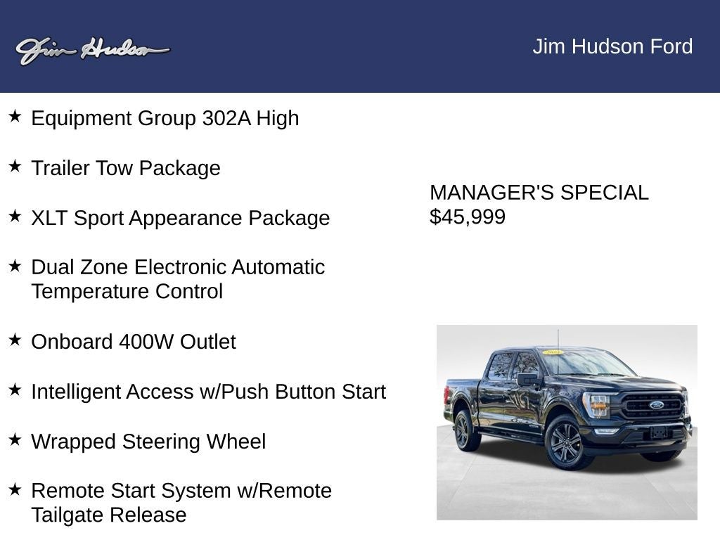 2023 Ford F-150 XLT CERTIFIED TRAILER TOW PACKAGE