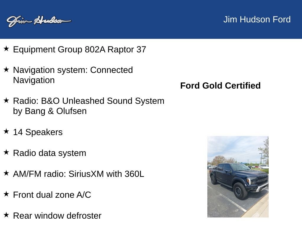 2025 Ford F-150 Raptor