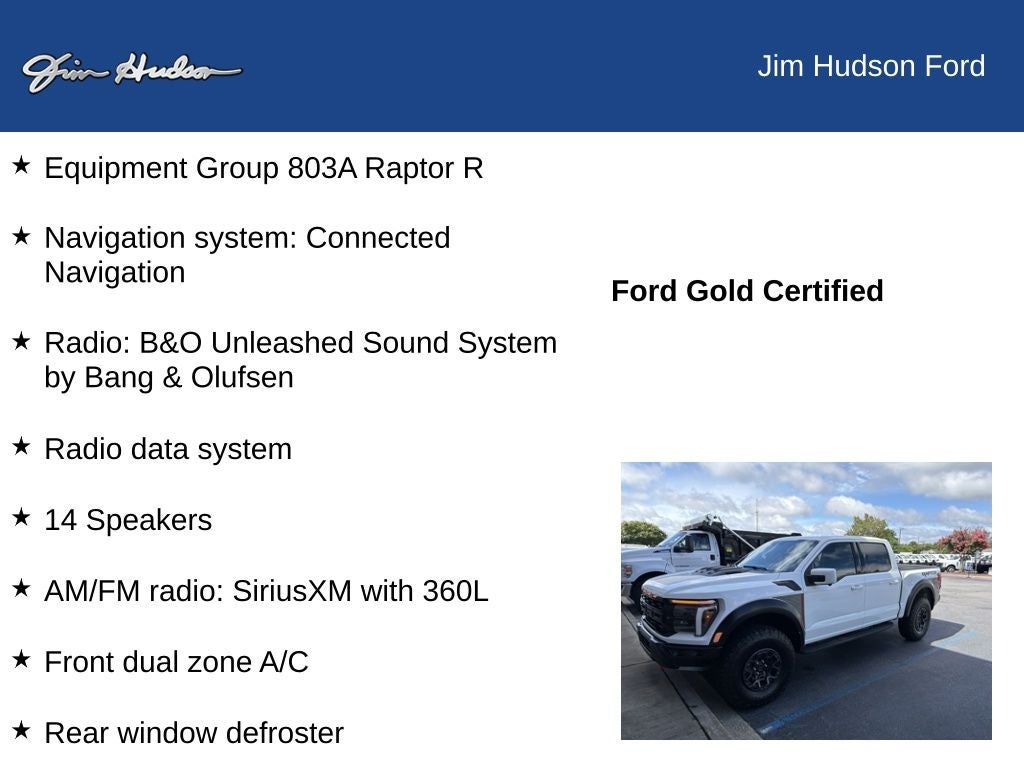 2025 Ford F-150 Raptor