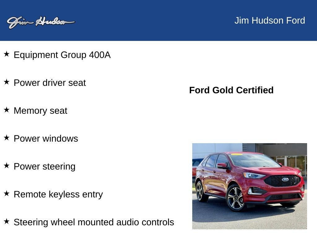 2022 Ford Edge ST GOLD CERTIFIED