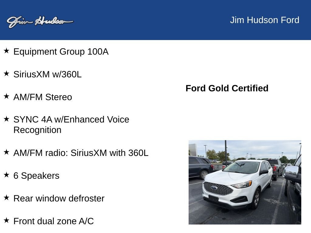 2024 Ford Edge SE FORD CERTIFIED