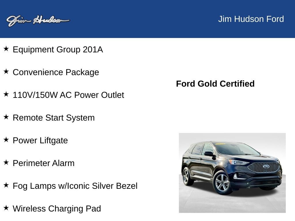 2024 Ford Edge SEL CERTIFIED PANO ROOF