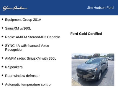 2023 Ford Edge SEL FORD CERTIFIED