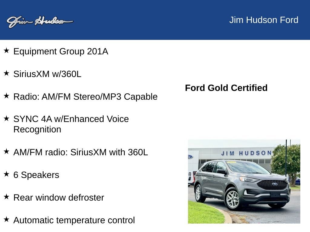 2023 Ford Edge SEL FORD CERTIFIED