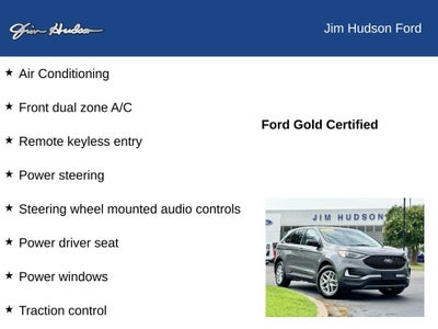 2023 Ford Edge SEL FORD CERTIFIED