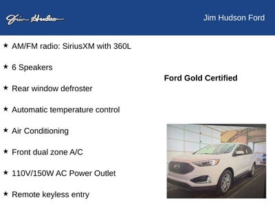 2023 Ford Edge SEL CERTIFIED CO PILOT 360 ASSIST + NAVI
