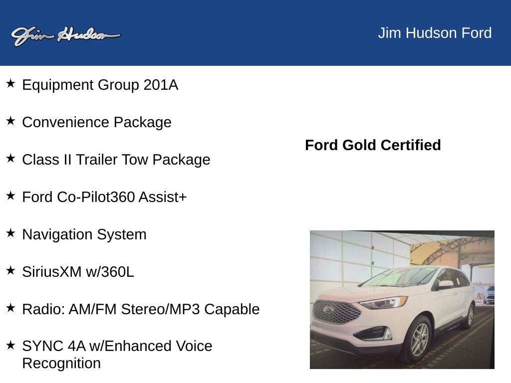 2023 Ford Edge SEL CERTIFIED CO PILOT 360 ASSIST + NAVI