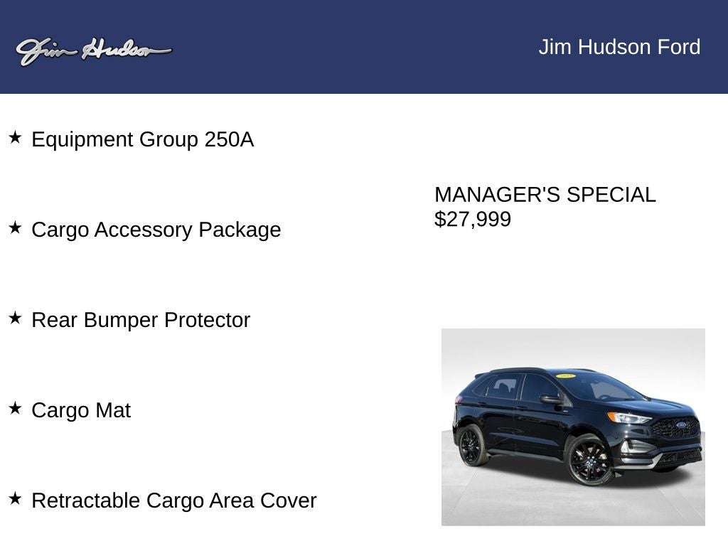 2023 Ford Edge ST Line CERTIFIED CONVENIENCE PACKAGE