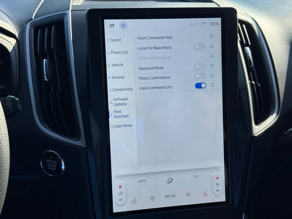 2023 Ford Edge ST Line CERTIFIED CONVENIENCE PACKAGE