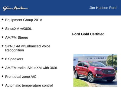 2024 Ford Edge SEL FORD CERTIFIED