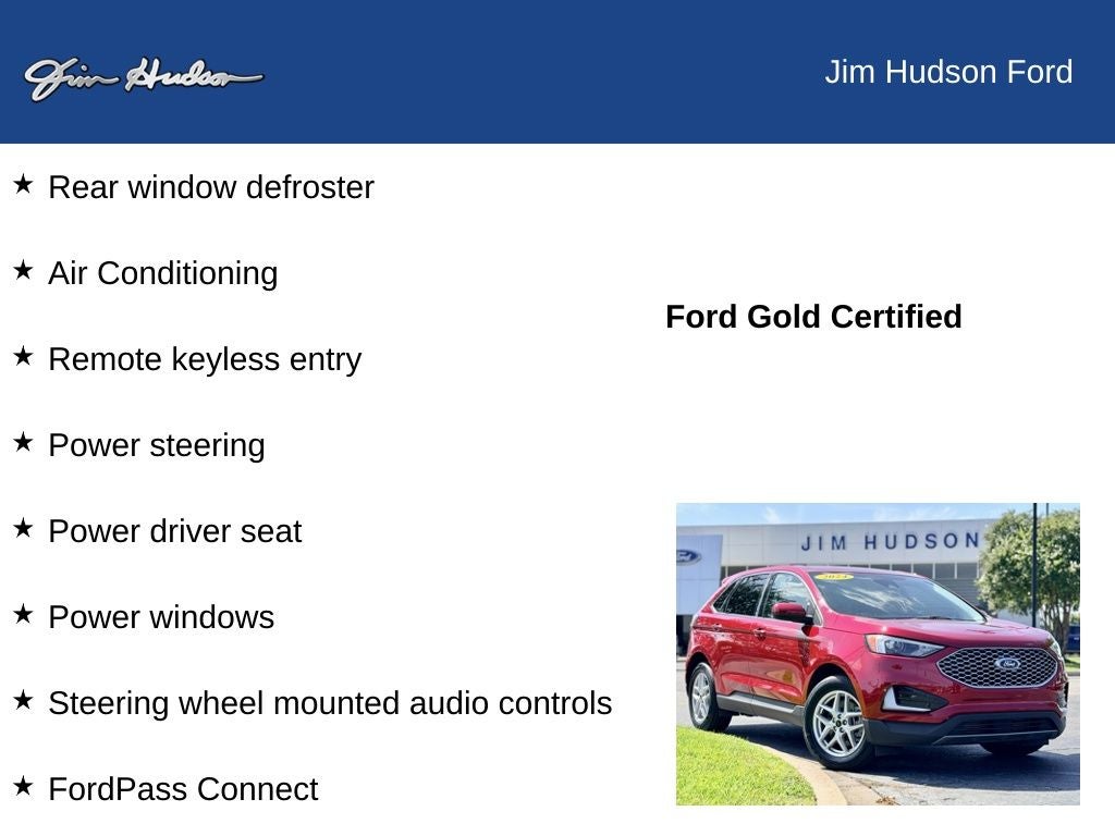 2024 Ford Edge SEL FORD CERTIFIED