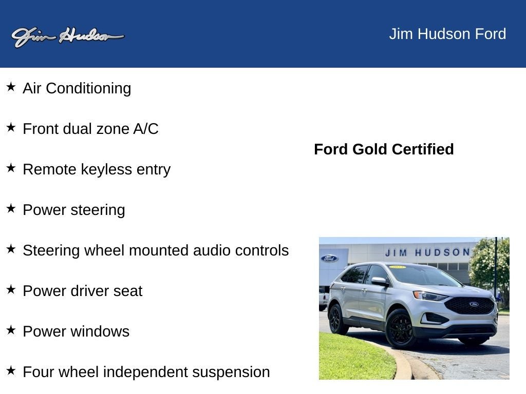 2023 Ford Edge SEL FORD CERTIFIED