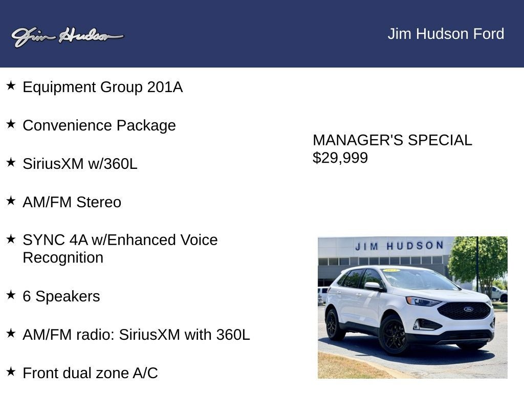 2024 Ford Edge SEL FORD CERTIFIED