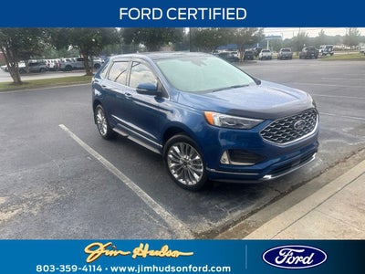 2024 Ford Edge Titanium FORD CERTIFED ELITE PACKAGE PANO ROOF LOW MILES!!