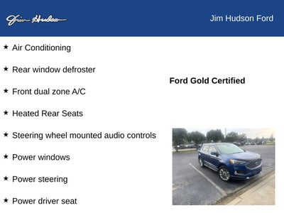 2024 Ford Edge Titanium FORD CERTIFED ELITE PACKAGE PANO ROOF LOW MILES!!