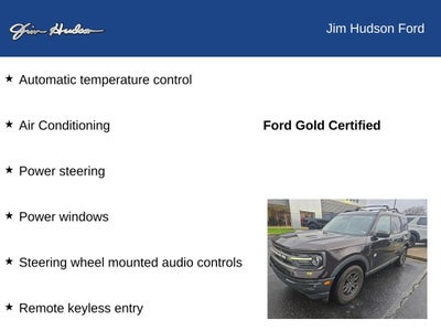 2021 Ford Bronco Sport Big Bend CERFITIED