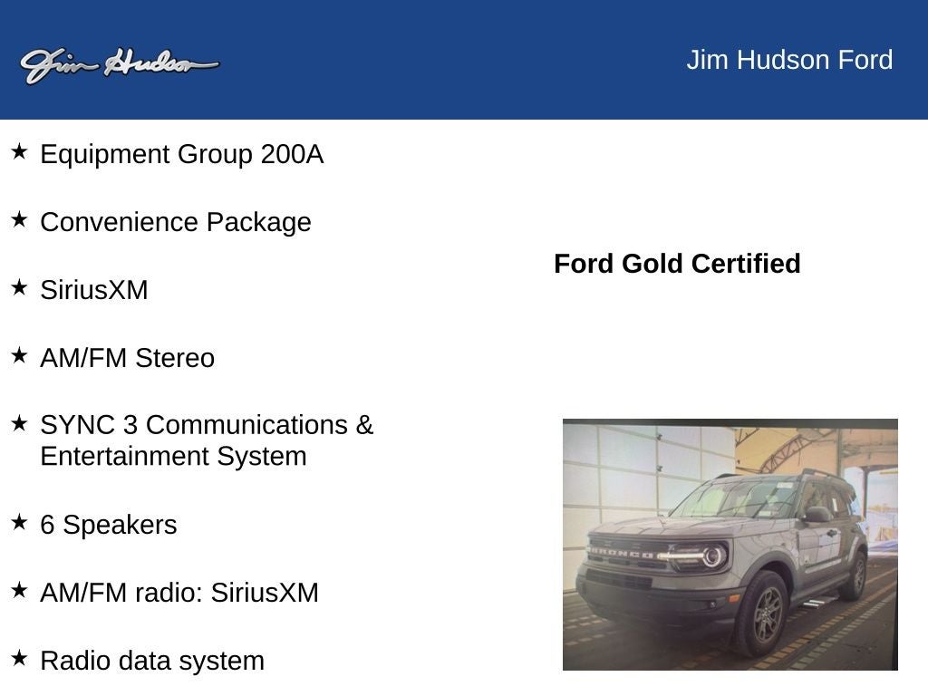 2023 Ford Bronco Sport Big Bend CERTIFIED HEATED SEATS