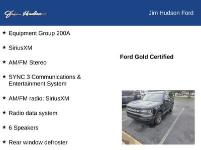 2024 Ford Bronco Sport Big Bend CERTIFEID LOW MILES CO PILOT 360